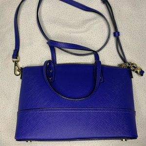 Blue Merona cross body handbag